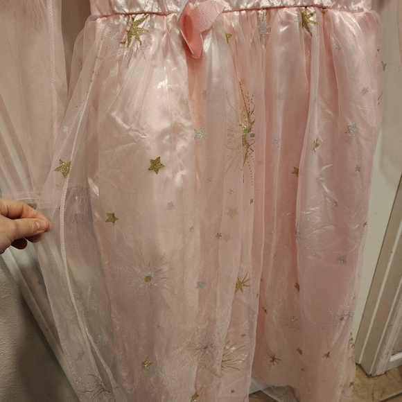 The Wizard Of Oz Glinda Good Witch Pink Costume Dress Adult 2X Wicked Cosplay - Picture 5 of 8